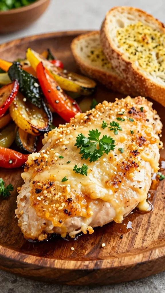15 Baked Chicken Breast Recipes for the Oven That Stay Juicy Every Time - 9. Garlic Parmesan Chicken Breast