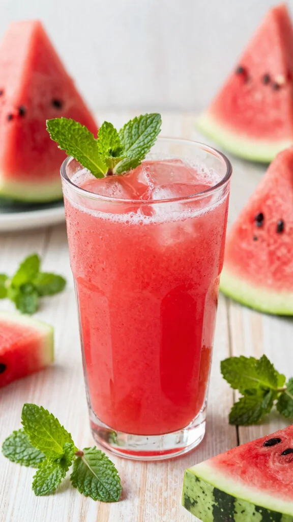 15 Healthy Juice Recipes: Fresh, Energizing Drinks You Can Make at Home - 7. Minty Melon Bliss