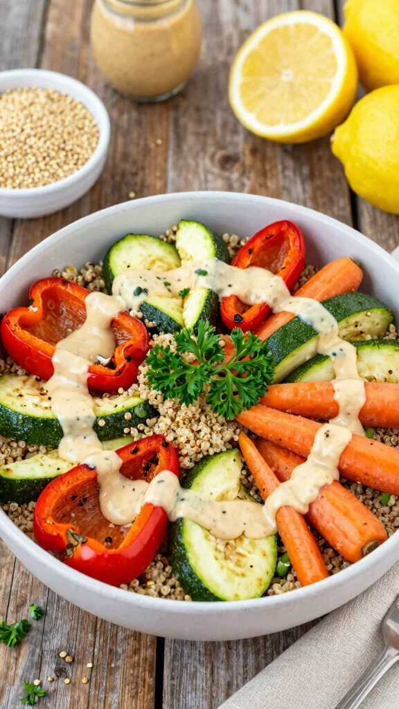 15 Salads for Dinner: Fresh, Filling Recipes That Eat Like a Full Meal - 1. Quinoa & Roasted Vegetable Salad