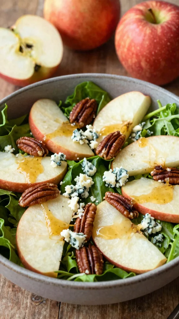 15 Salads for Dinner: Fresh, Filling Recipes That Eat Like a Full Meal - 5. Apple & Pecan Salad with Blue Cheese