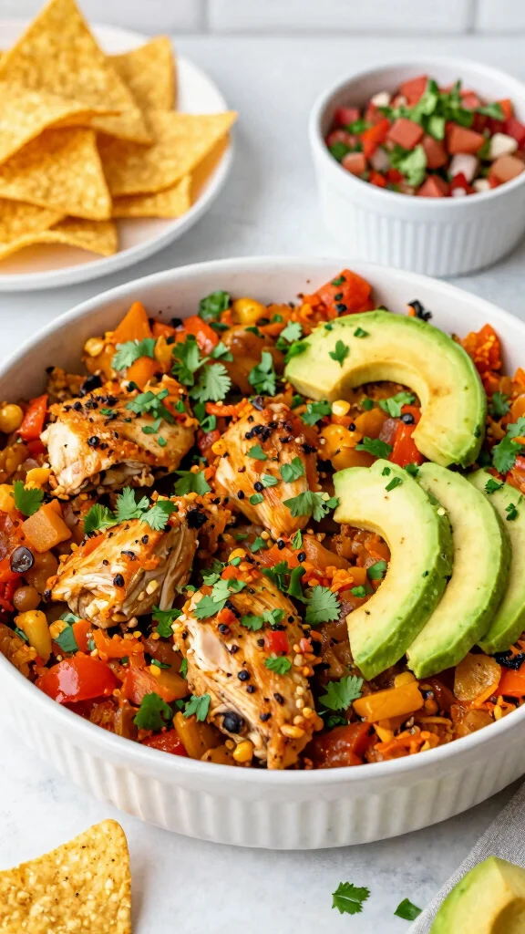 16 Cozy Chicken Casserole Recipes for Dinner That Practically Cook Themselves - 16. Southwest Chicken Casserole