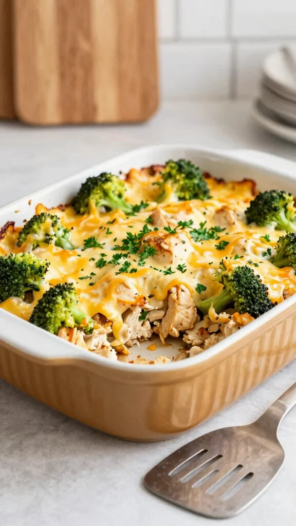 16 Cozy Chicken Casserole Recipes for Dinner That Practically Cook Themselves - 3. Cheesy Chicken Broccoli Casserole