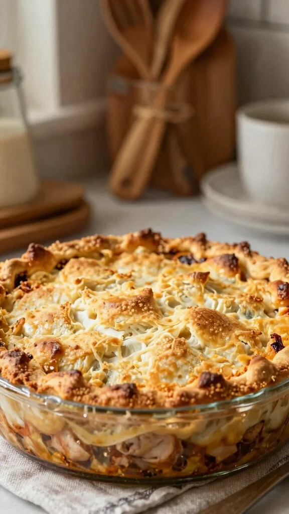 16 Cozy Chicken Casserole Recipes for Dinner That Practically Cook Themselves - 7. Chicken Pot Pie Casserole