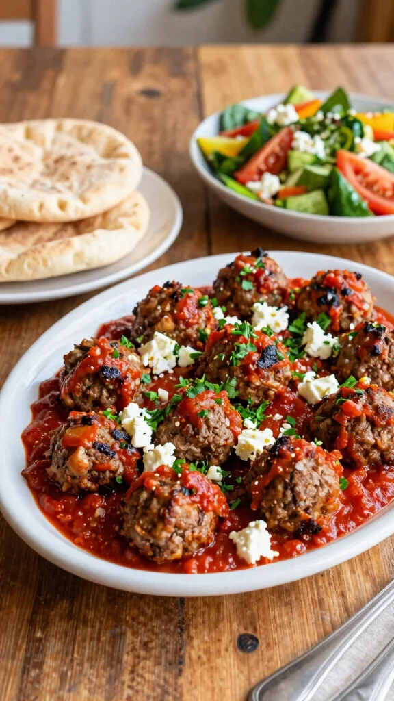 16 Ground Lamb Recipes Packed with Rich, Savory Mediterranean Flavor - 2. Greek Lamb Meatballs