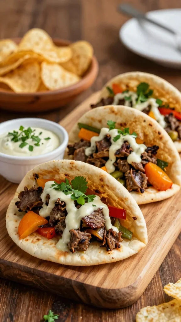 16 Ground Lamb Recipes Packed with Rich, Savory Mediterranean Flavor - 5. Mediterranean Lamb Pita Pockets