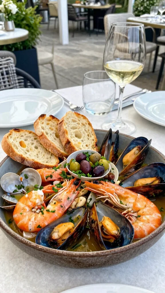 17 Aesthetic Seafood Boil Recipes & Stunning Serving Ideas for Your Next Feast - 3. Mediterranean-Inspired Seafood Boil