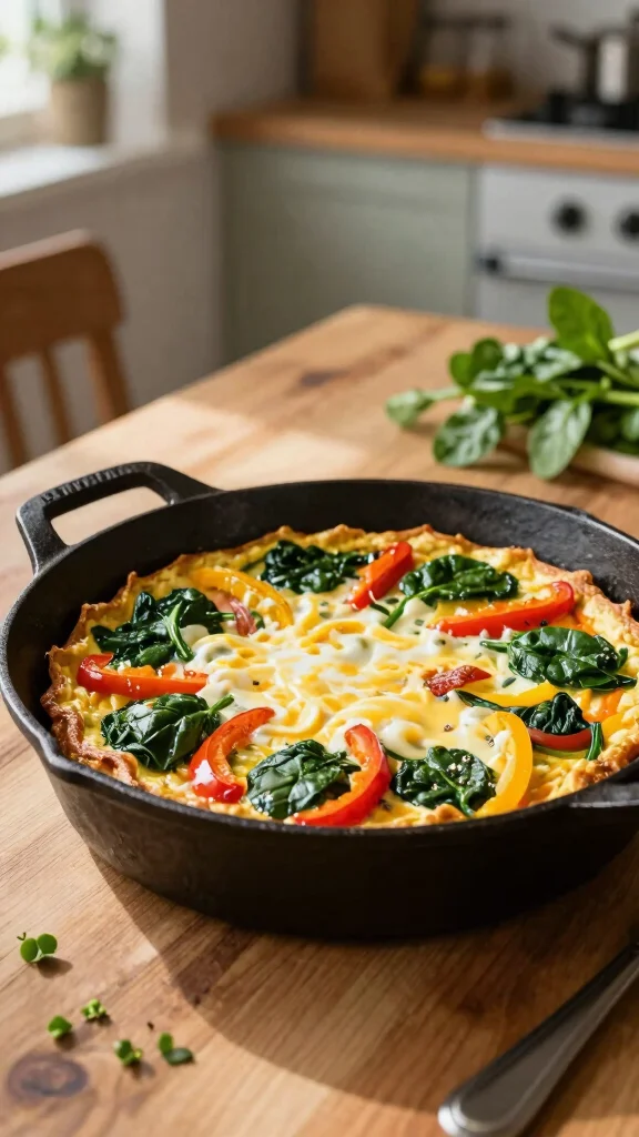 17 Fast, Easy Dinner Recipes for Family Nights (Ready in 30 Minutes or Less) - 7. Vegetable Frittata
