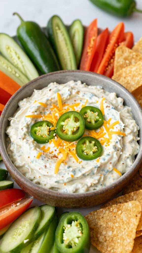 17 Hot Dip Recipes That Will Be the First Thing Gone at Every Party - 3. Creamy Jalapeño Popper Dip