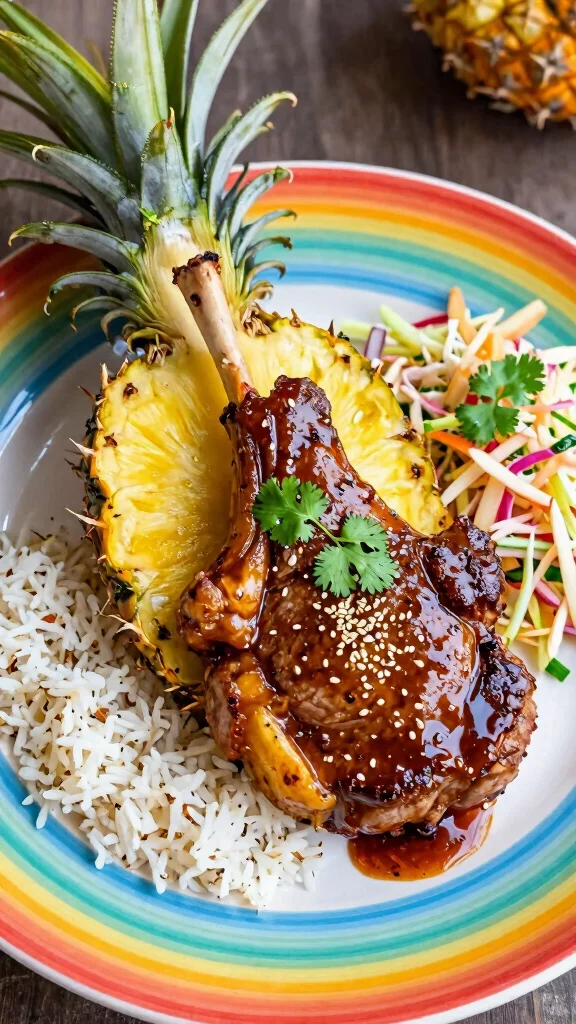 17 Lamb Leg Steak Recipes That Turn Any Night into a Special Occasion - 10. Pineapple and Ginger Glazed Lamb Leg Steak