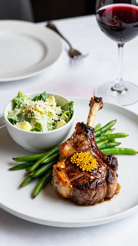 17 Lamb Leg Steak Recipes That Turn Any Night into a Special Occasion - 6. Garlic and Mustard Glazed Lamb Leg Steak