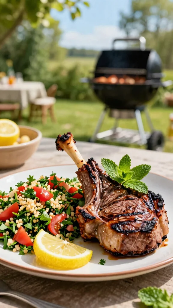 17 Lamb Leg Steak Recipes That Turn Any Night into a Special Occasion - 7. Lemon and Mint Grilled Lamb Leg Steak