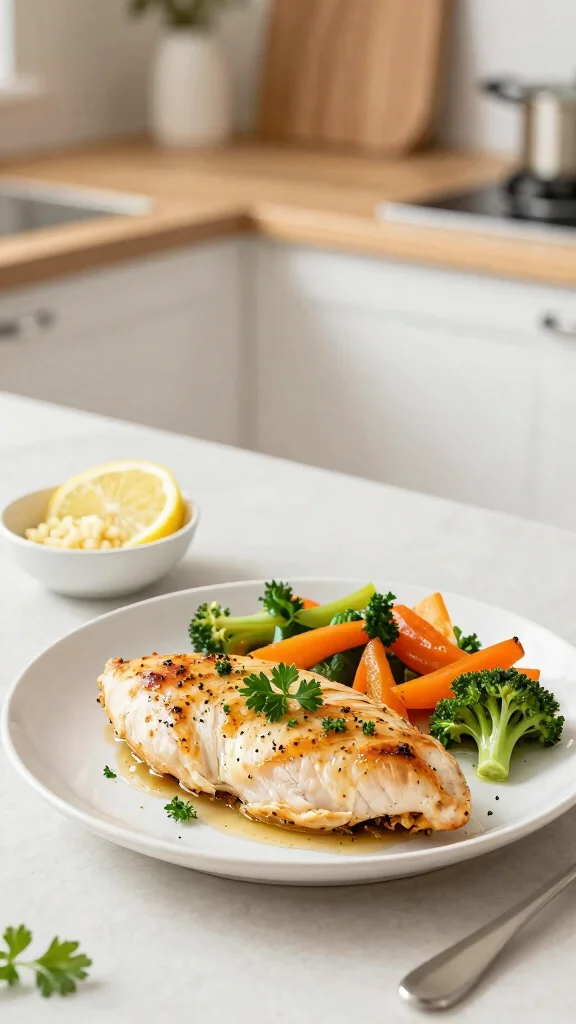 18 Easy Recipes with Chicken Breast for Quick, High-Protein Meals - 1. Lemon Garlic Chicken Breast