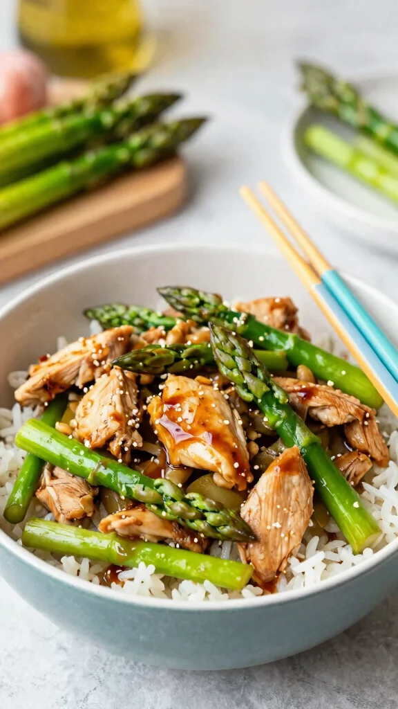 18 Easy Recipes with Chicken Breast for Quick, High-Protein Meals - 15. Chicken and Asparagus Stir-Fry