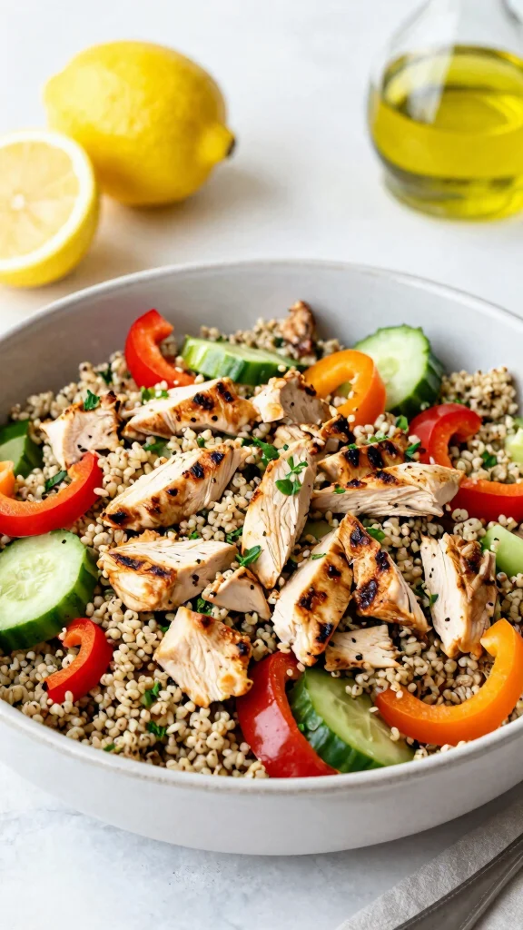 18 Easy Recipes with Chicken Breast for Quick, High-Protein Meals - 17. Chicken Quinoa Salad