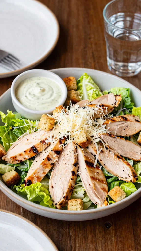 18 Easy Recipes with Chicken Breast for Quick, High-Protein Meals - 5. Chicken Caesar Salad
