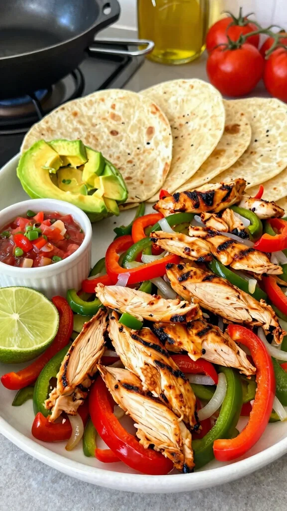 18 Easy Recipes with Chicken Breast for Quick, High-Protein Meals - 8. Chicken Fajitas