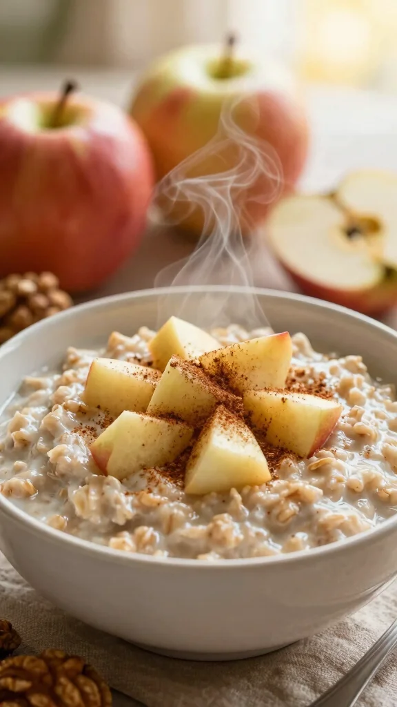 18 Healthy Crock Pot Meals You Can Set, Forget and Feel Great About - 18. Apple Cinnamon Oatmeal