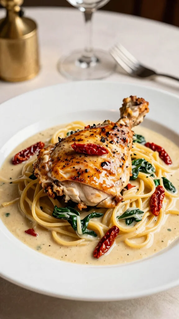 18 Healthy Crock Pot Meals You Can Set, Forget and Feel Great About - 4. Creamy Tuscan Chicken