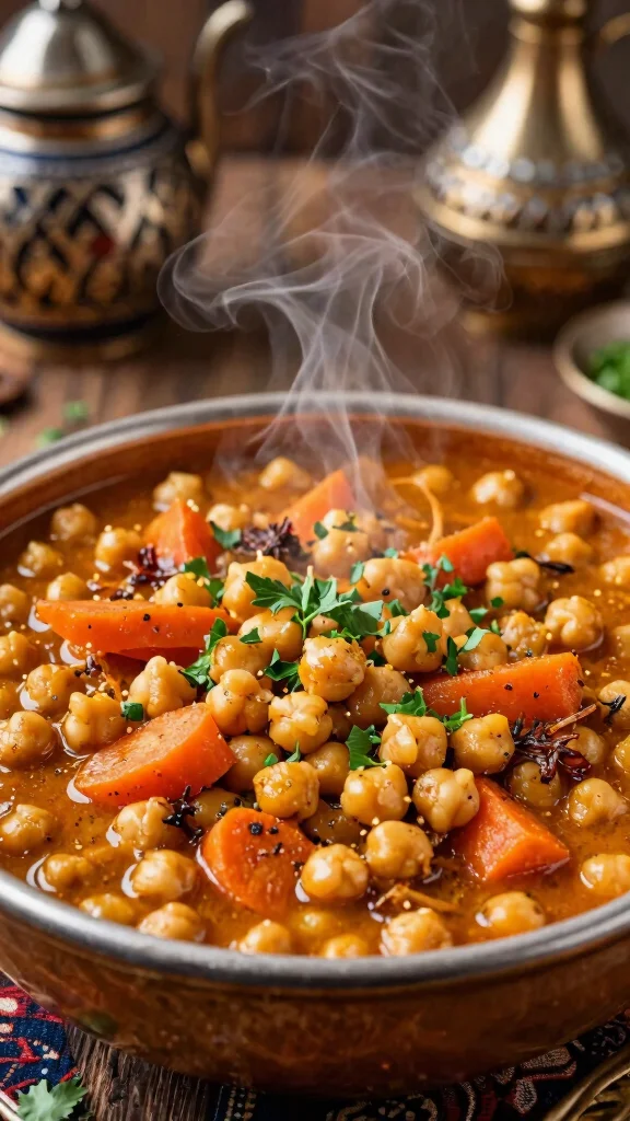 18 Healthy Crock Pot Meals You Can Set, Forget and Feel Great About - 6. Moroccan Chickpea Stew