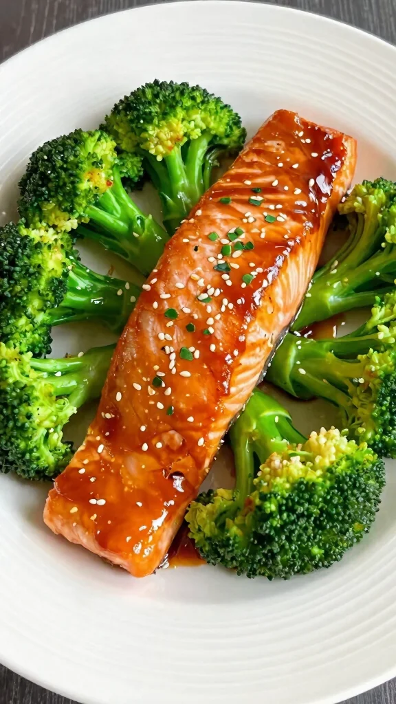 18 Healthy Crock Pot Meals You Can Set, Forget and Feel Great About - 7. Teriyaki Salmon and Broccoli