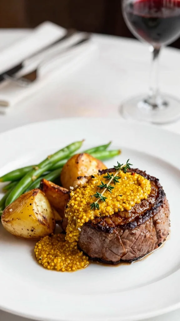 18 Sirloin Steak Recipes for Tender, Restaurant-Quality Dinners at Home - 12. Mustard and Herb Sirloin