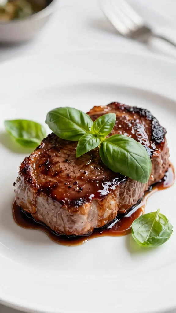 18 Sirloin Steak Recipes for Tender, Restaurant-Quality Dinners at Home - 4. Balsamic Glazed Sirloin