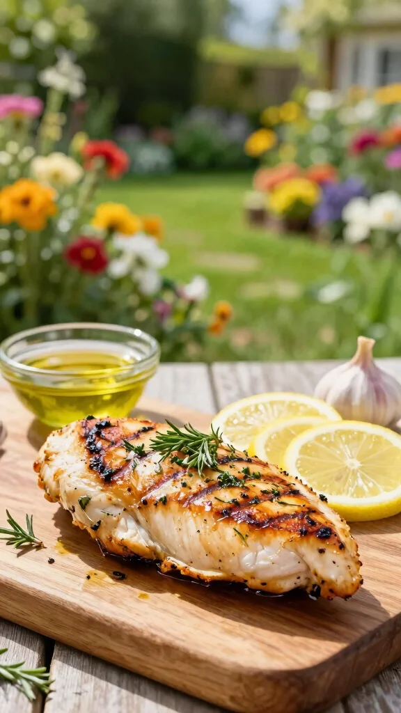 19 Chicken Breast Recipes for Dinner That Are Anything but Boring - 1. Garlic Lemon Herb Grilled Chicken