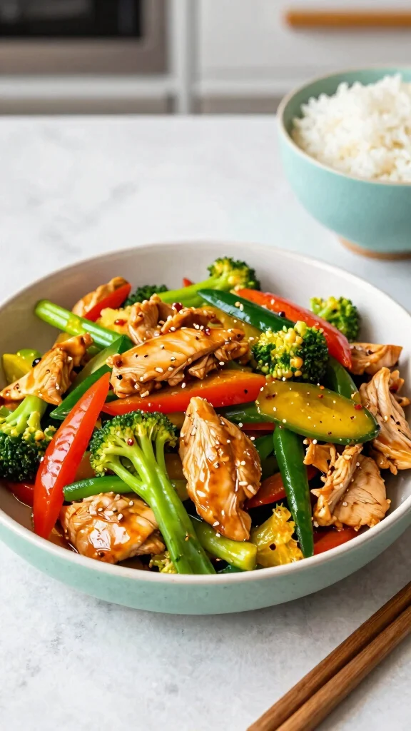 19 Chicken Breast Recipes for Dinner That Are Anything but Boring - 19. Chicken and Vegetable Stir-Fry