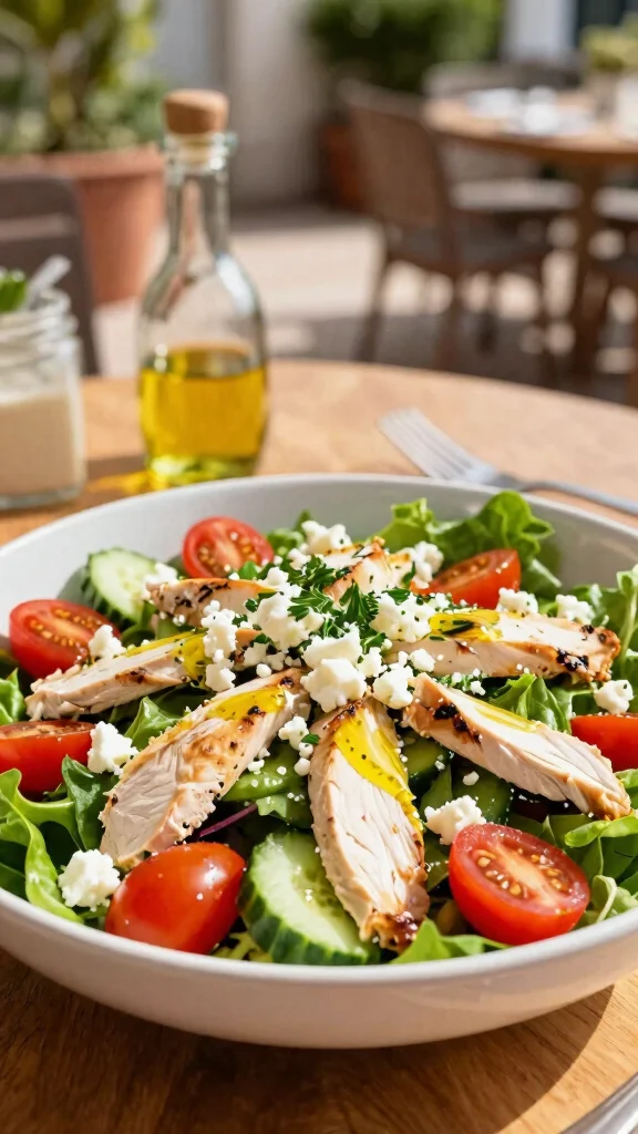 19 Chicken Breast Recipes for Dinner That Are Anything but Boring - 9. Mediterranean Chicken Salad