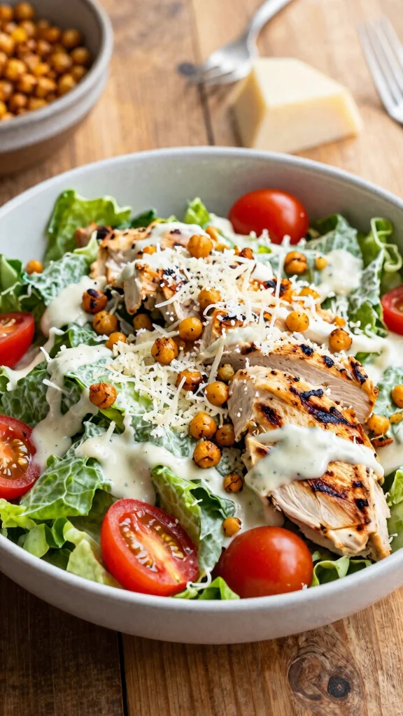 19 Easy Salad Recipes You’ll Crave Every Day (Not Just as a Side) - 2. Classic Caesar Salad with a Twist