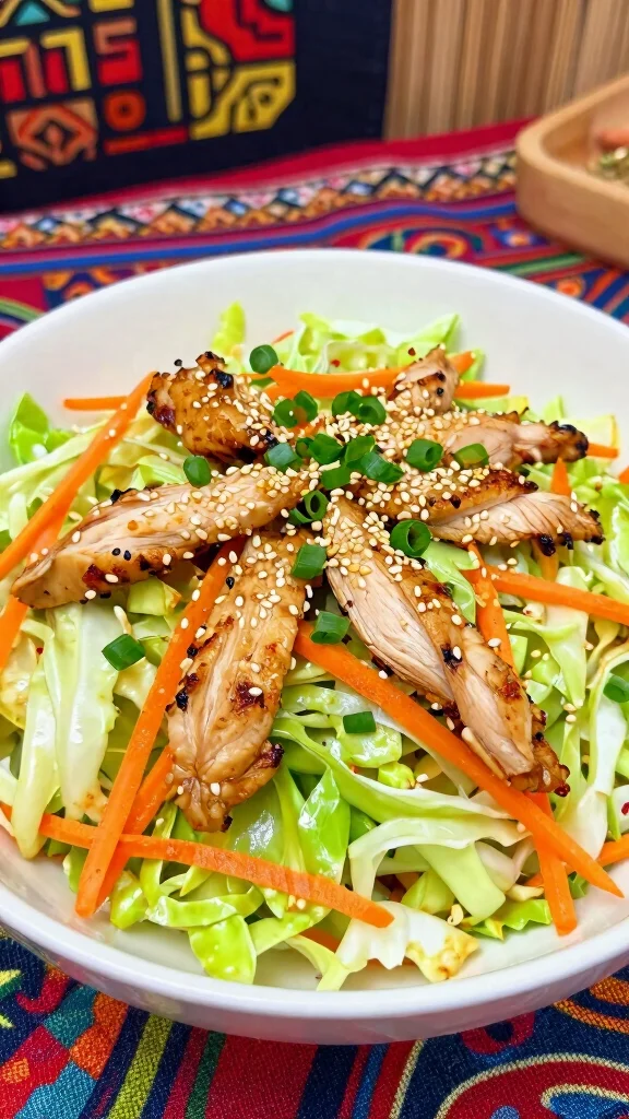 19 Easy Salad Recipes You’ll Crave Every Day (Not Just as a Side) - 4. Asian Sesame Chicken Salad