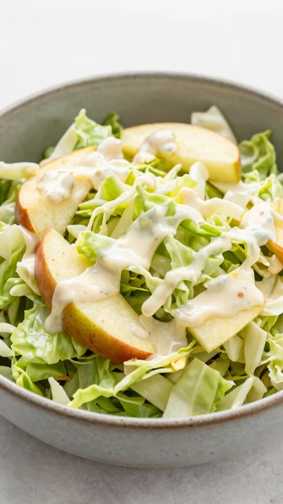19 Healthy Salad Recipes That Are Fresh, Colorful and Actually Satisfying - 16. Cabbage and Apple Slaw