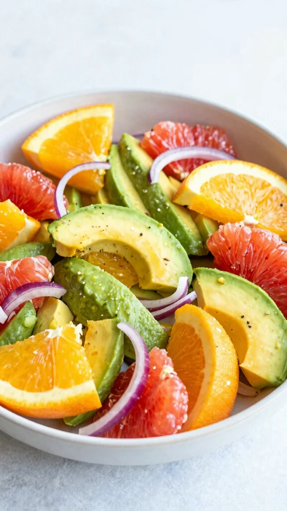 19 Healthy Salad Recipes That Are Fresh, Colorful and Actually Satisfying - 18. Citrus Avocado Salad