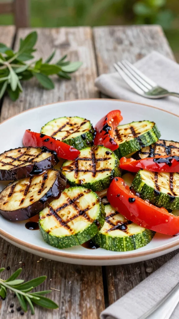 19 Healthy Salad Recipes That Are Fresh, Colorful and Actually Satisfying - 8. Grilled Vegetable Salad