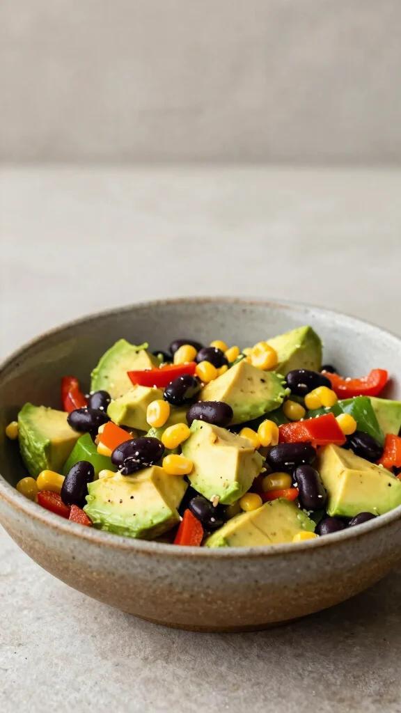 19 Healthy Salad Recipes That Are Fresh, Colorful and Actually Satisfying - 9. Avocado Black Bean Salad