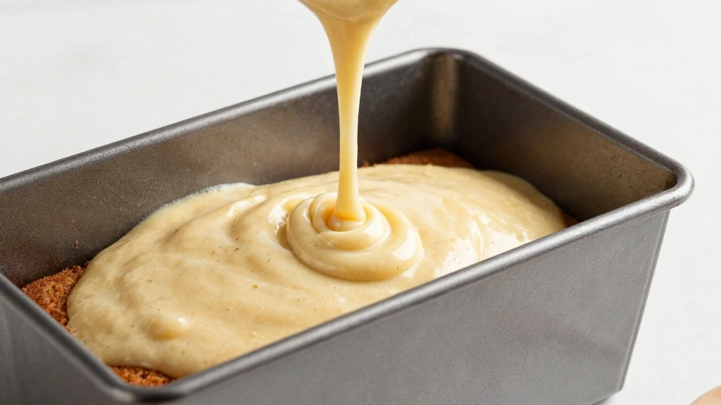 Best Banana Bread Recipe: Extra Soft, Full of Flavor & Totally Fail-Proof - Step 8: Pour Batter into Pan