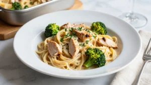 Chicken and Broccoli Pasta: Creamy 30-Minute Dinner in One Pan