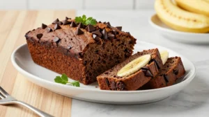 Chocolate Chip Banana Bread Recipe: Ultra Moist Loaf Loaded with Chips