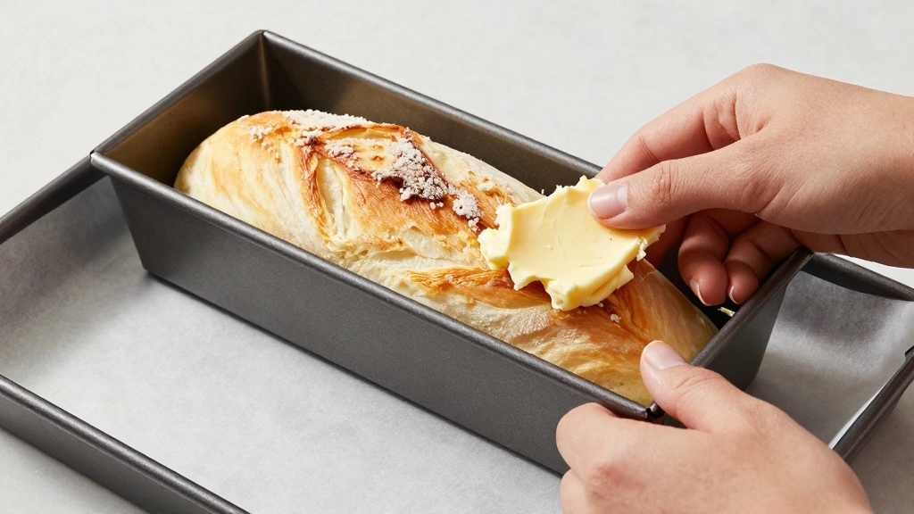 Chocolate Chip Banana Bread Recipe: Ultra Moist Loaf Loaded with Chips - Step 2: Prepare the Loaf Pan