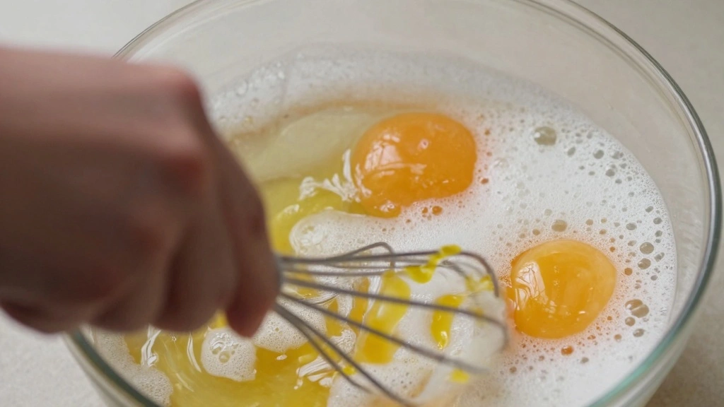 Crab Brûlée Recipe: Elegant, Creamy Appetizer with a Caramelized Crunch - Step 3: Whisk the Egg Yolks