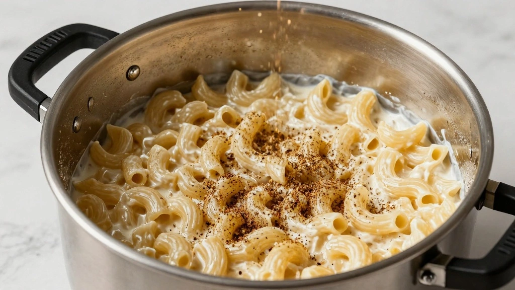 Easy Crockpot Mac and Cheese Recipe: Ultra Creamy, No-Stir Comfort Food - Step 4: Season the Mixture