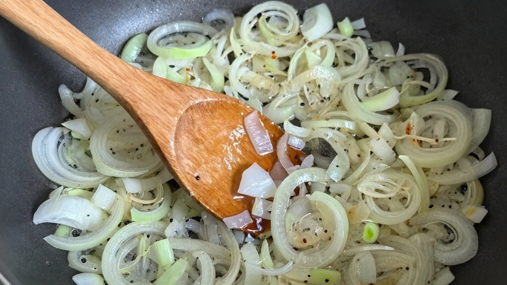 Loaded Baked Potato Soup: Thick, Creamy Bowl Topped Like a Steakhouse - Step 3: Sauté the Onions