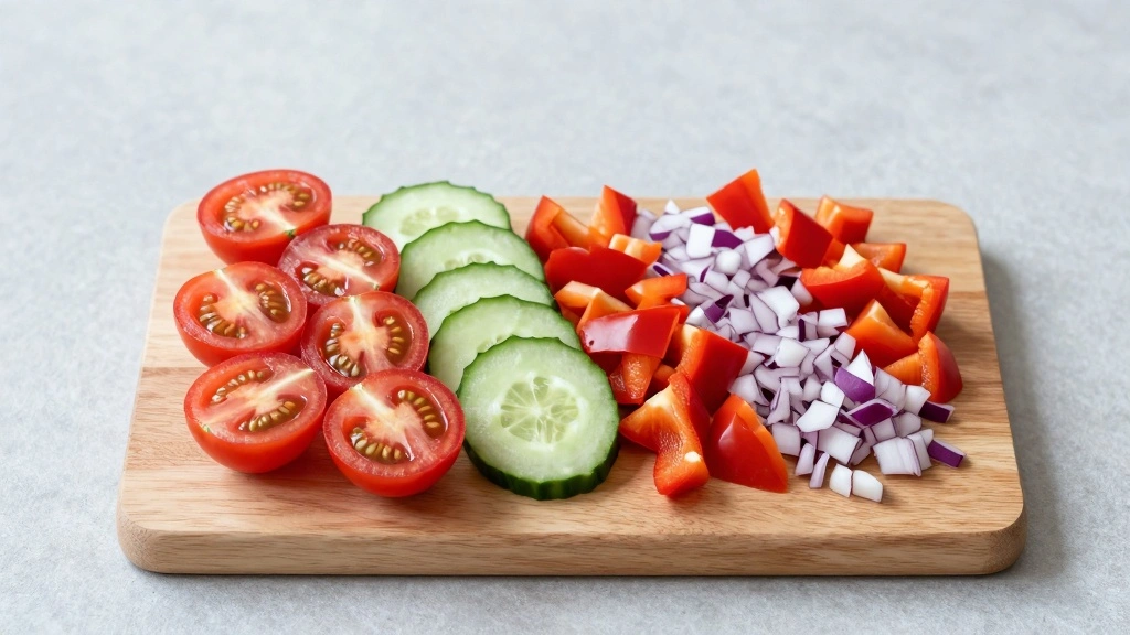 Pasta Salad with Italian Dressing: Fresh, Zesty Side Ready in 20 Minutes - Step 2: Prepare the Vegetables