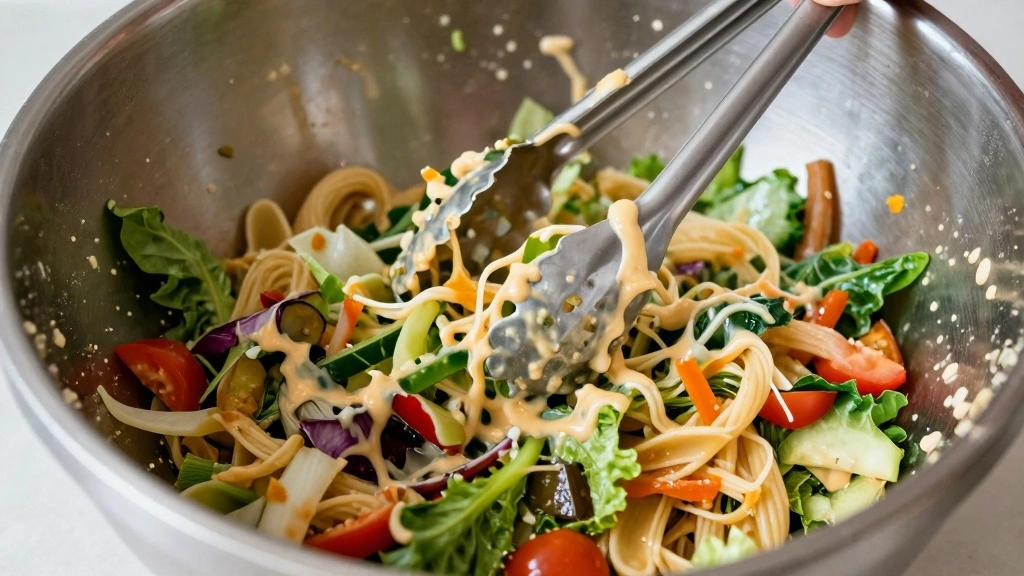 Pasta Salad with Italian Dressing: Fresh, Zesty Side Ready in 20 Minutes - Step 4: Combine Ingredients