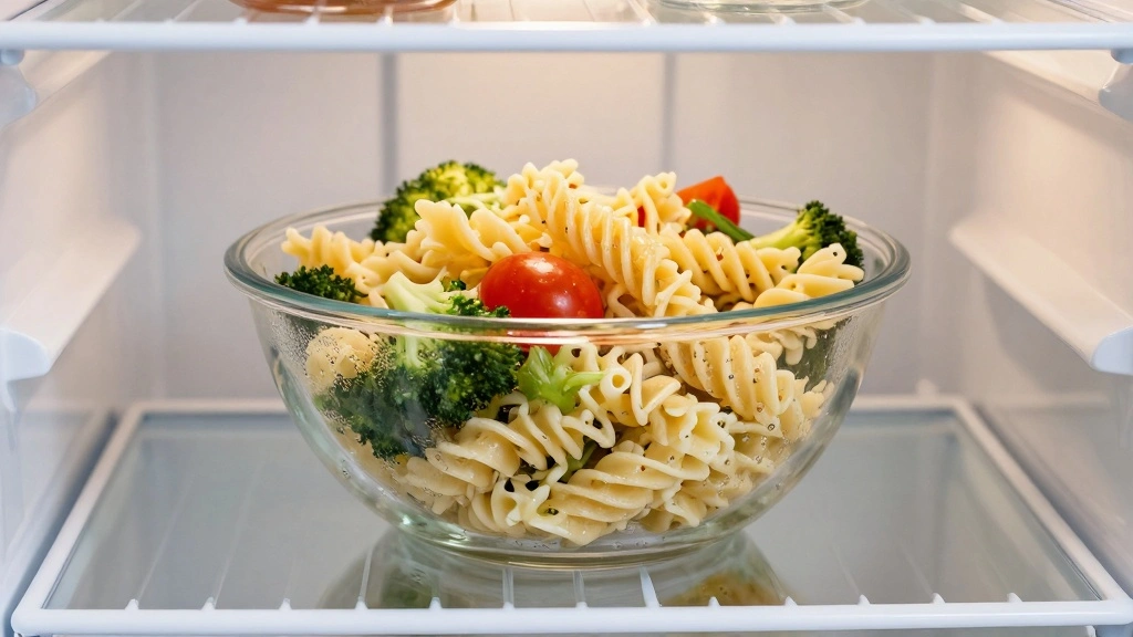 Pasta Salad with Italian Dressing: Fresh, Zesty Side Ready in 20 Minutes - Step 6: Chill the Salad