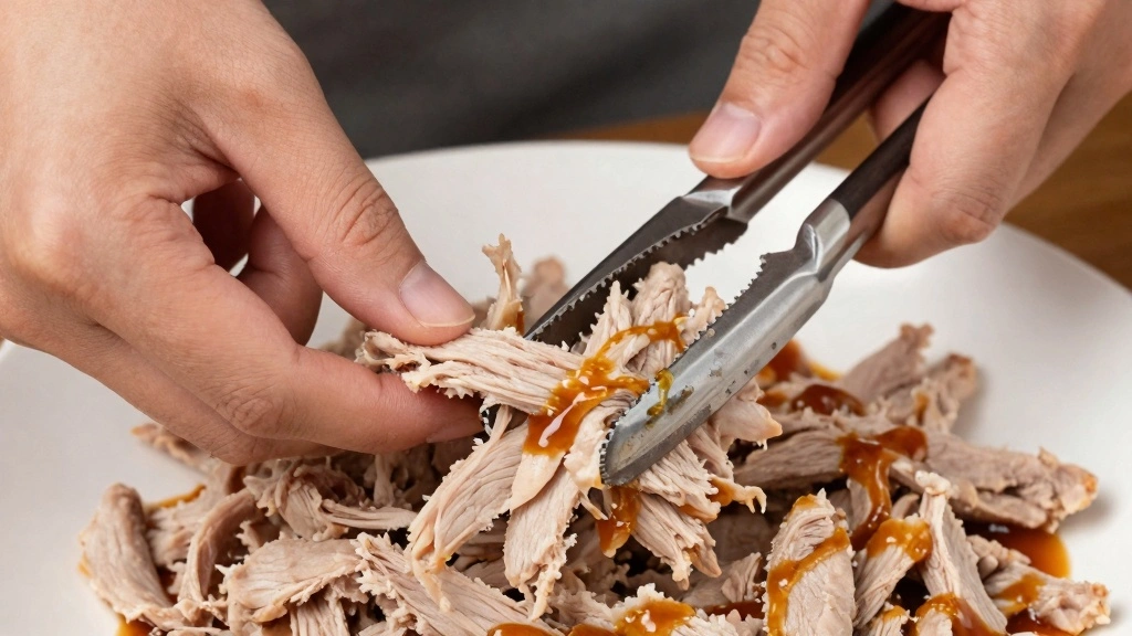 Pulled Pork Slow Cooker Recipe: Fall-Apart Tender Meat for Sandwiches & More - Step 7: Shred the Pork