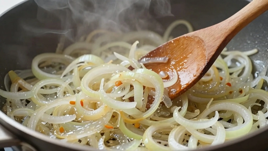 Stuffed Pepper Soup (Crockpot): All the Flavor, None of the Fuss - Step 3: Sauté the Onions