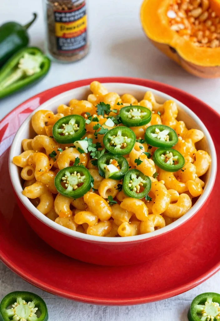 17 Butternut Squash Mac and Cheese Variations - 2. Spicy Mexican-Style Butternut Squash Mac and Cheese 1