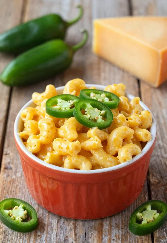 17 Cup Mac and Cheese Recipes for One - 2. Spicy Jalapeño Mac and Cheese 1