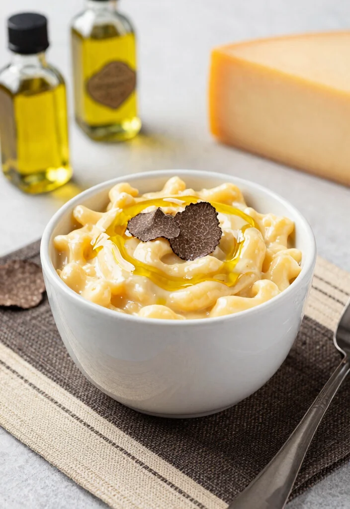 17 Cup Mac and Cheese Recipes for One - 3. Truffle Mac and Cheese 1